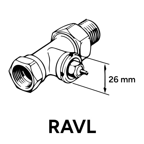 Direktanschluss RAVL 26mm