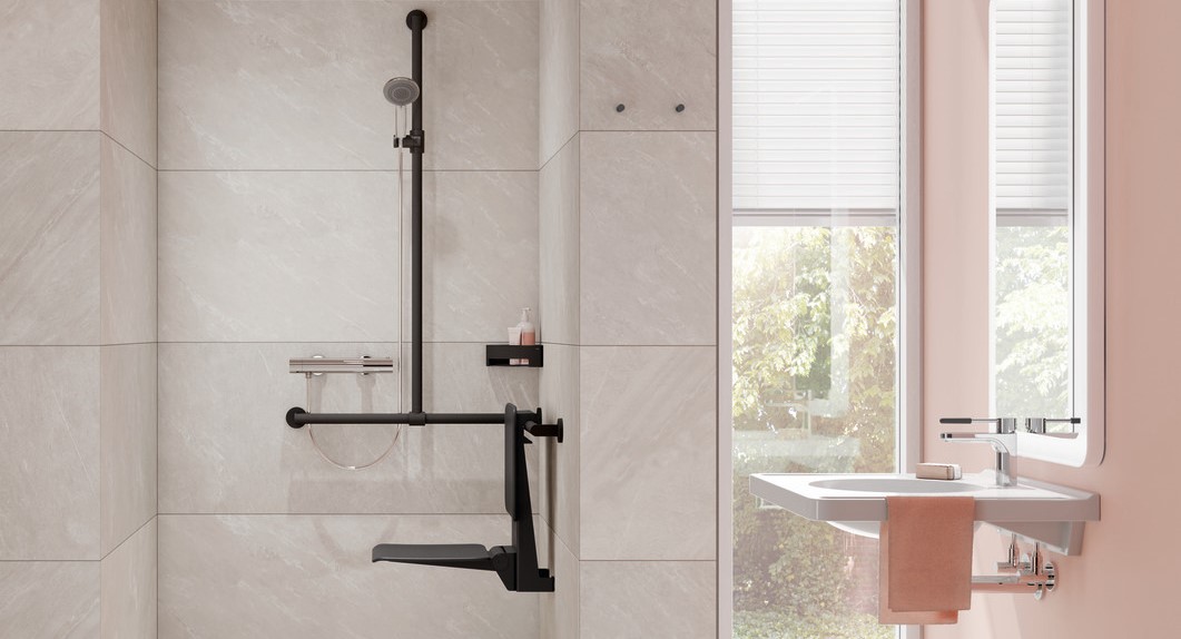 Barrierefreie Dusche