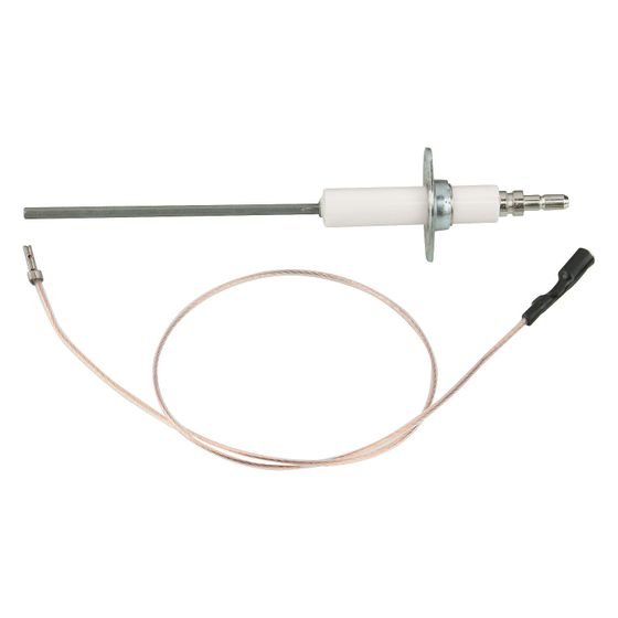 Abic Ionisationselektrode, 70mm Drahtlänge, 4mm Anschluss, 9x42mm Isolator, 14510-001