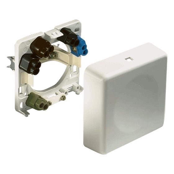 ABL Geräte-Anschlussdose 2505210, 5x 6mm2, Kunststoff, Weiß