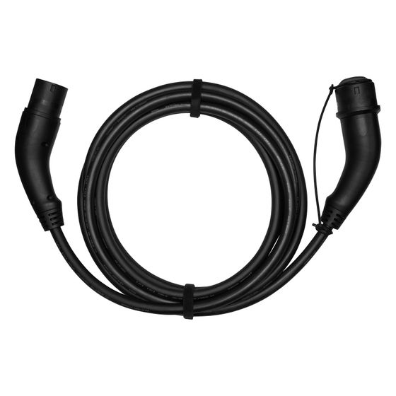 ABL Ladekabel Typ2/Typ2 CC3275, 3-phasig 32A 22kW 7,5m, gerade