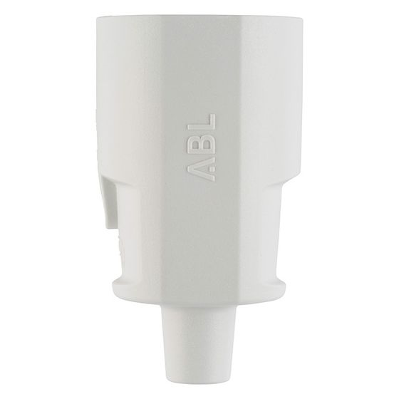 ABL Schutzkontakt-Kupplung Compact 1565, 250V 16A IP20, Kunststoff, Grau