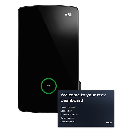 ABL Wallbox eM4 Single Controller, 22kW, 516x306,5x145mm, Kunststoff