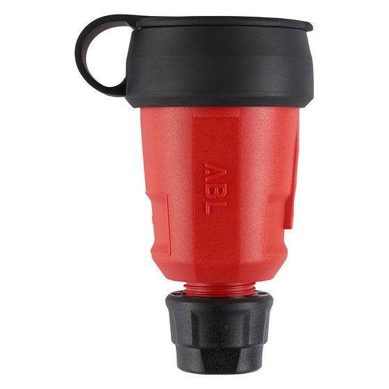 ABL Kupplung Hightech 1580, 16A 250V IP44, Kunststoff, Rot