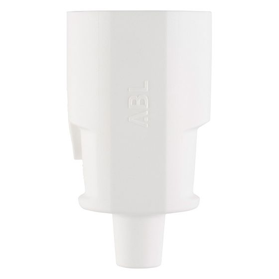 ABL Schutzkontakt Kupplung Compact 100000060, 250V 16A IP20, Kunststoff, Weiß