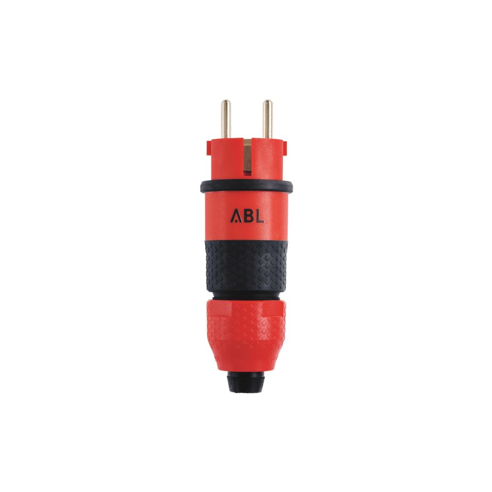 ABL Schutzkontakt-Stecker Professional 1530, 16A 250V IP54, Kunststoff, rot... ABL-100000069 4011721188980 (Abb. 4)
