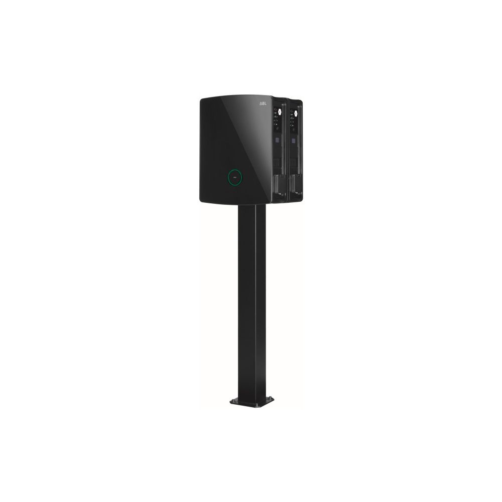 ABL Montagesäule POLE Slim, 1469x395x210mm, Stahl, Schwarz RAL 9011, 100000237... ABL-100000237 4011721192321 (Abb. 6)
