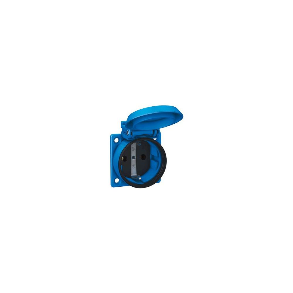 ABL Einbausteckdose SCHUKOplus 1561050, 16A 250V IP54, Thermoplast, Blau... ABL-1561050 4011721155951 (Abb. 4)
