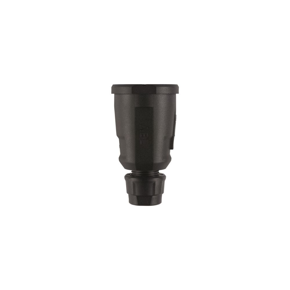 ABL Schutzkontakt-Kupplung Hightech 1580, 250V 16A IP20, Kunststoff, Schwarz... ABL-100000073 4011721189031 (Abb. 2)