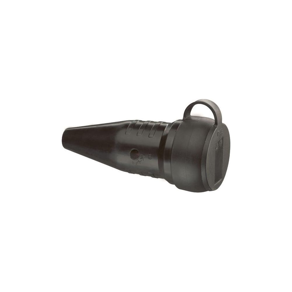 ABL Schutzkontakt-Kupplung 1189290, 16A 250V IP44, Vollgummi, Schwarz... ABL-1189290 4011721021652 (Abb. 2)