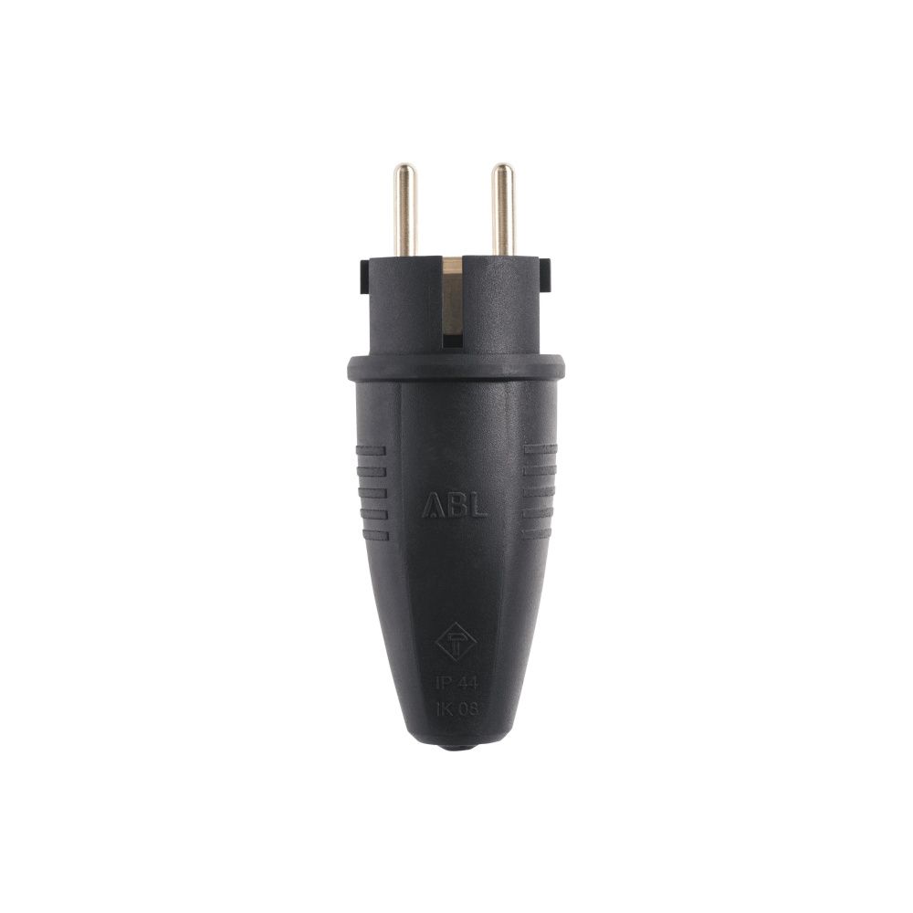 ABL Schutzkontakt-Stecker Original 1506, 250V 16A IP44, TPE, Schwarz, 100000039... ABL-100000039 4011721188683 (Abb. 6)