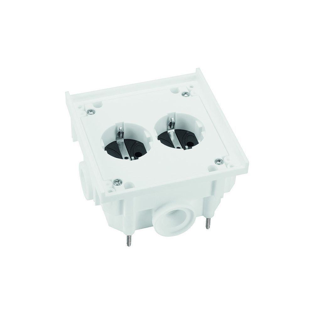 ABL Einbausteckdose BOWA BOWAmaxi, 250V 16A IP20 112x112mm, Kunststoff, Weiß... ABL-1632602 4011721060927 (Abb. 2)