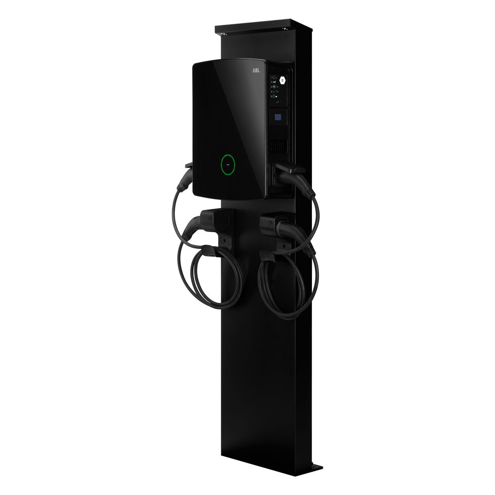 ABL Montagesäule POLEM4 Twin, 1647x405x180mm, Stahl, Schwarz... ABL-100000192 4011721191355 (Abb. 5)