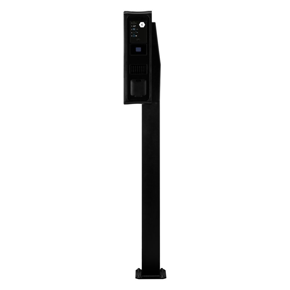 ABL Montagesäule POLE Slim, 1469x395x210mm, Stahl, Schwarz... ABL-100000191 4011721191782 (Abb. 4)