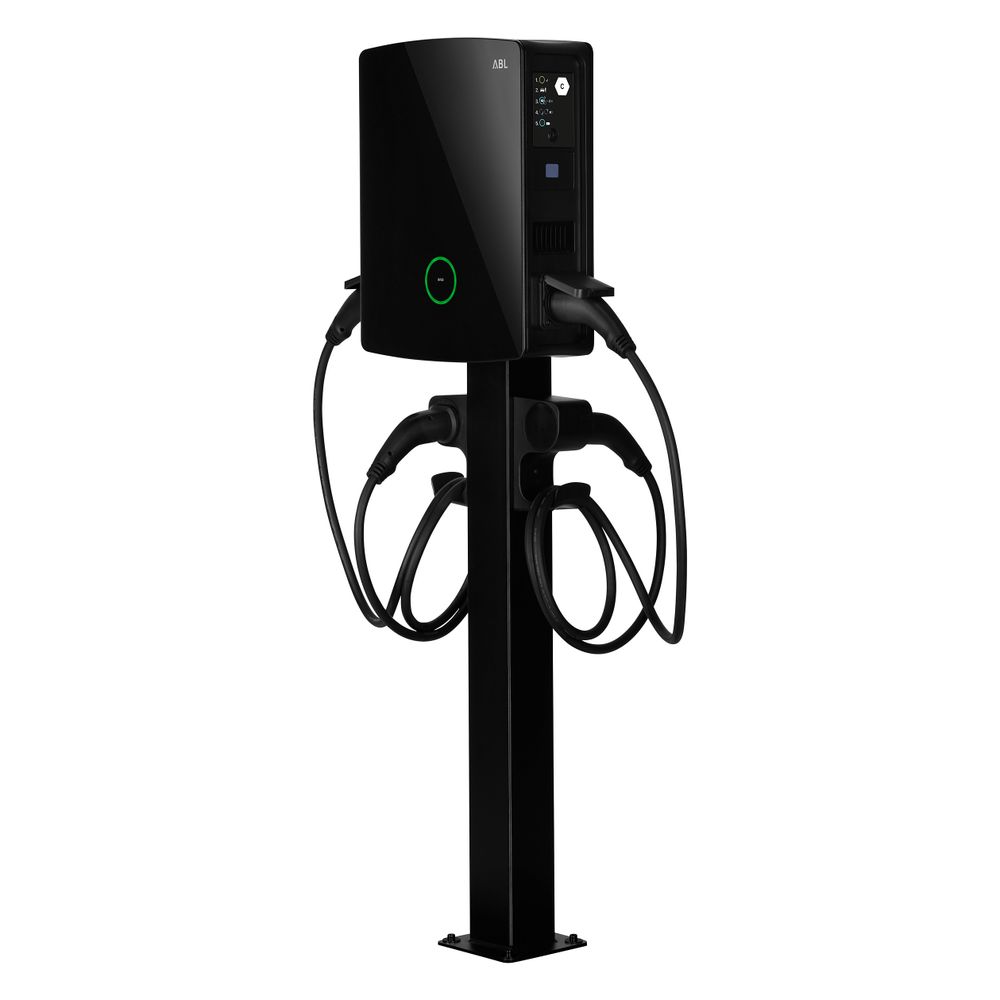ABL Ladekabelhalterung CABHOLD, für 22 kW-Ladekabel, RAL 9011... ABL-CABHOLD 4011721184036 (Abb. 6)