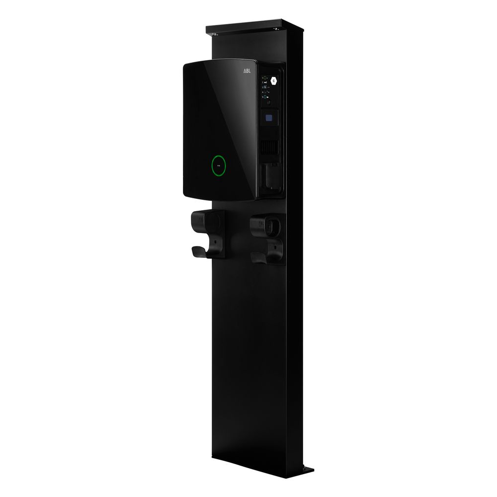 ABL Montagesäule POLEM4 Twin, 1647x405x180mm, Stahl, Schwarz... ABL-100000192 4011721191355 (Abb. 4)