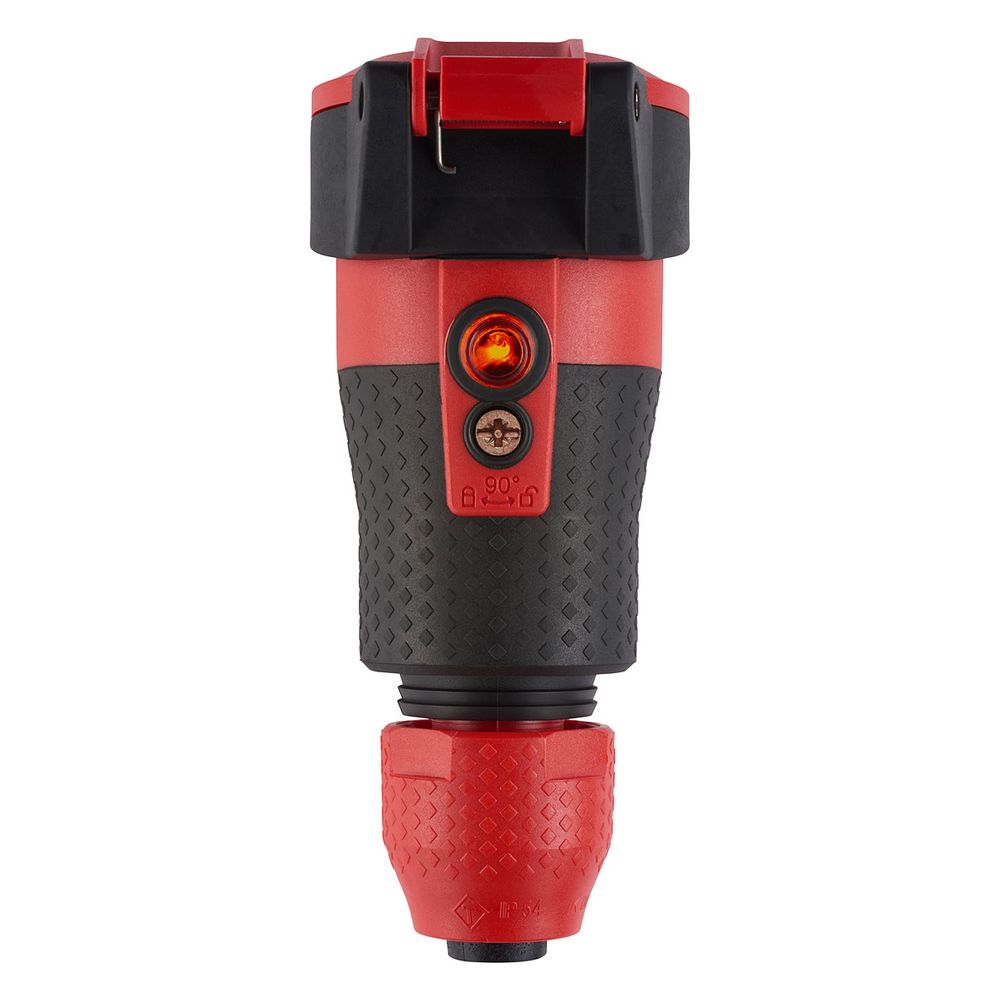 ABL Schutzkontakt-Kupplung Professional 1590, 250V 16A, Kunststoff, Rot... ABL-100000106 4011721189222 (Abb. 2)