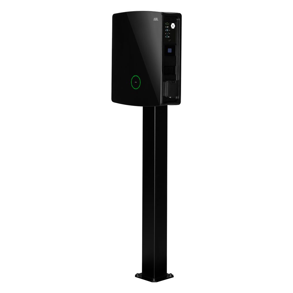 ABL Montagesäule POLE Slim, 1469x395x210mm, Stahl, Schwarz... ABL-100000191 4011721191782 (Abb. 2)