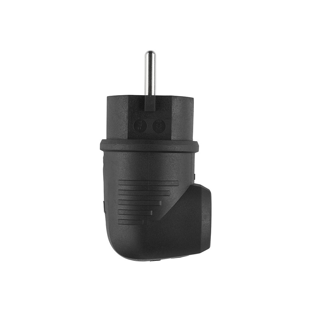 ABL Winkelstecker Original 1508, 16A 250V IP44, Gummi, Schwarz... ABL-100000040 4011721188690 (Abb. 2)
