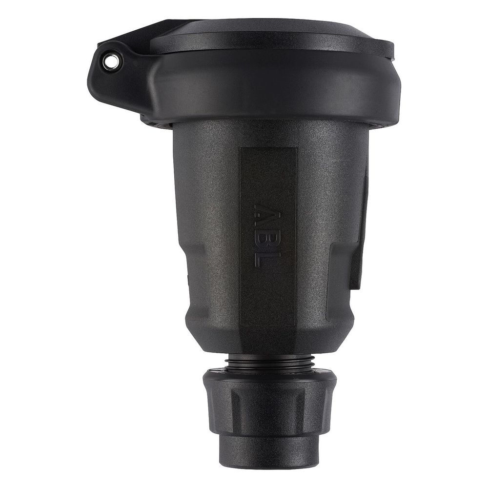 ABL Schutzkontakt-Kupplung Hightech 1580, 16A 250V IP54, Kunststoff, Schwarz... ABL-100000084 4011721189062 (Abb. 2)