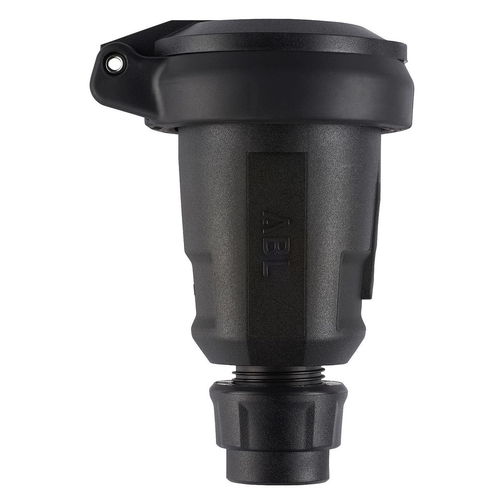 ABL Schutzkontakt-Kupplung Hightech 1580, 16A 250V IP54, Elamid, Schwarz... ABL-100000095 4011721189253 (Abb. 2)