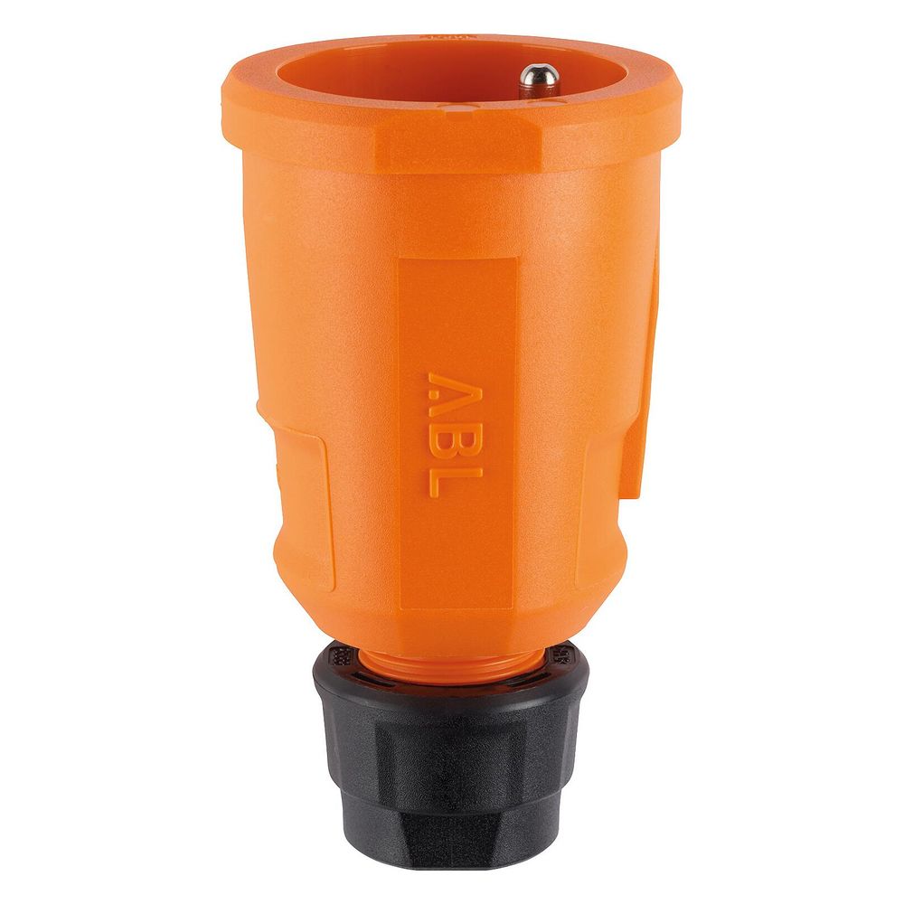 ABL Schutzkontakt-Kupplung Hightech 1580, 16A 250V IP20, Kunststoff, Orange... ABL-100000213 4011721191928 (Abb. 2)