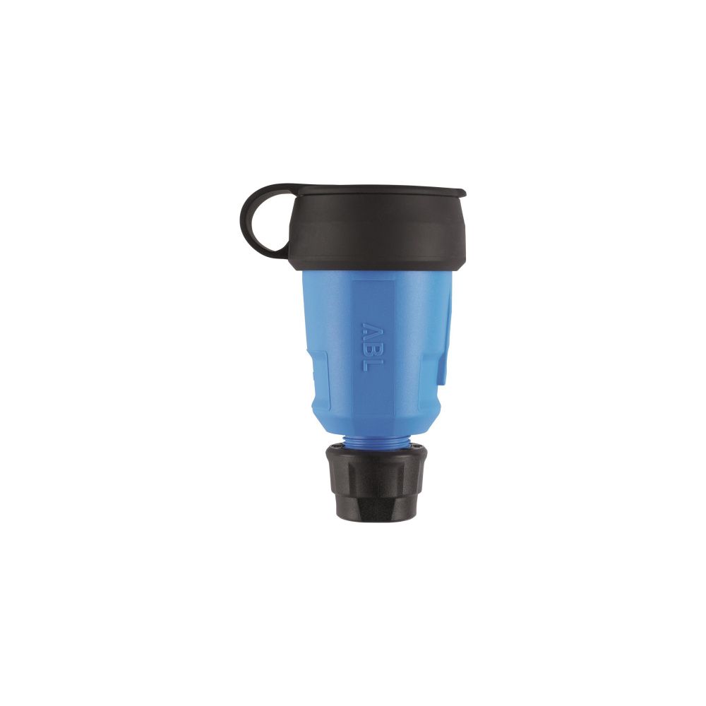ABL Schutzkontakt-Kupplung Hightech 1580, 250V 16A IP44, Elamid, Blau... ABL-100000082 4011721189192 (Abb. 3)
