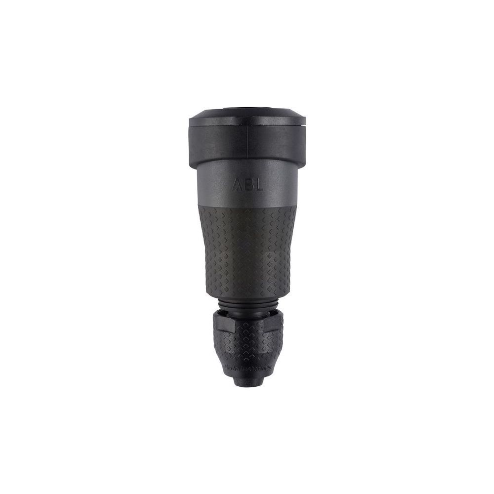 ABL Schutzkontakt-Kupplung Professional 1590, 16A 250V IP54, Kunststoff, Schwarz... ABL-100000105 4011721189215 (Abb. 6)