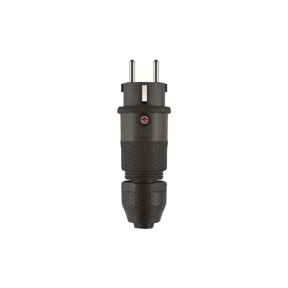 ABL Schutzkontakt-Stecker Professional 1530, 16A 250V IP54, Thermoplast, Schwarz... ABL-100000068 4011721188973 (Abb. 3)