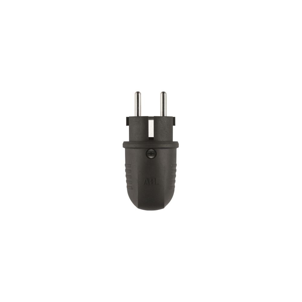 ABL Winkelstecker Original 1508, 16A 250V IP44, Gummi, Schwarz... ABL-100000040 4011721188690 (Abb. 4)