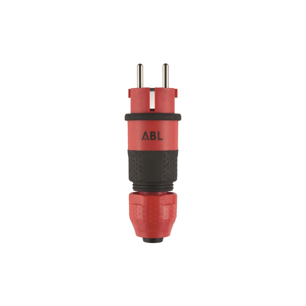 ABL Schutzkontakt-Stecker Professional 1530, 16A 250V IP54, Kunststoff, rot... ABL-100000069 4011721188980 (Abb. 3)