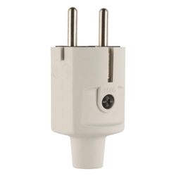 ABL Schutzkontakt-Stecker Compact 1505, 16A 250V IP20, Thermoplast, Grau... ABL-100000046 4011721188751 (Abb. 1)