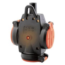 ABL Dreifach-Hängekupplung ULTRA 1173543, 250V 16A IP54, Vollgummi, Rot/Schwarz... ABL-1173543 4011721161945 (Abb. 1)