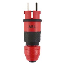 ABL Schutzkontakt-Stecker Professional 1530, 16A 250V IP54, Kunststoff, rot... ABL-100000069 4011721188980 (Abb. 1)