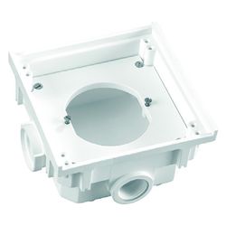 ABL Leergehäuse BOWAmaxi, 112x112x61,5mm, IP41, Kunststoff, Weiß... ABL-1632500 4011721060910 (Abb. 1)