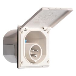 ABL Anbaugerätestecker 16A 3polig, 230V IP44, Kunststoff, Blau, 1154200... ABL-1154200 4011721021348 (Abb. 1)