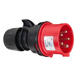 ABL CEE-Stecker 3-polig 16A 230V, IP44, Kunststoff, Blau/Grau... ABL-S31SL20 4011721121628 (Abb. 1)