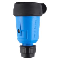 ABL Schutzkontakt-Kupplung Hightech 1580, 250V 16A IP44, Elamid, Blau... ABL-100000082 4011721189192 (Abb. 1)
