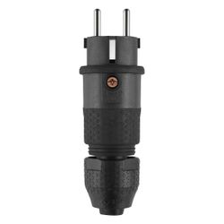 ABL Schutzkontakt-Stecker Professional 1530, 16A 250V IP54, Thermoplast, Schwarz... ABL-100000068 4011721188973 (Abb. 1)