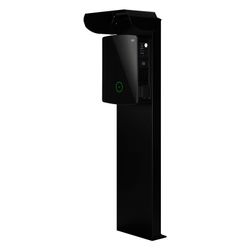 ABL Montagesäule POLEM4 Twin, 1647x405x180mm, Stahl, Schwarz... ABL-100000192 4011721191355 (Abb. 1)