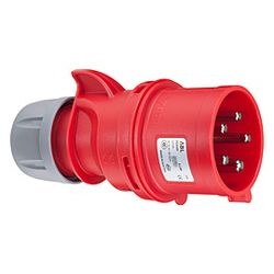 ABL CEE-Phasenwender 32A, 5-polig 400V IP44 6h, Kunststoff, Rot... ABL-S52S30P 4011721125152 (Abb. 1)
