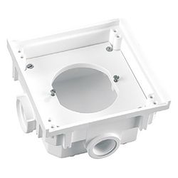 ABL Leergehäuse BOWAmaxi, 112x112x61,5mm, IP41, Kunststoff, Weiß... ABL-1632500 4011721060910 (Abb. 1)