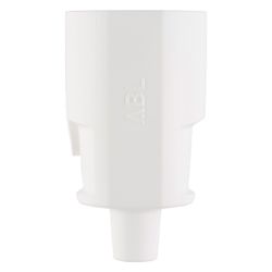 ABL Schutzkontakt Kupplung Compact 100000060, 250V 16A IP20, Kunststoff, Weiß... ABL-100000060 4011721188874 (Abb. 1)