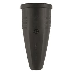 ABL Schutzkontakt-Kupplung Original 1566, 250V 16A 3x2,5mm2, TPE, Schwarz... ABL-100000048 4011721188775 (Abb. 1)