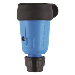 ABL Schutzkontakt-Kupplung Hightech 1580, 16A 250V IP44, Thermoplast, Blau/Schwarz... ABL-100000076 4011721189130 (Abb. 1)