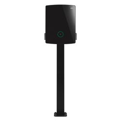 ABL Montagesäule POLE Slim, 1469x395x210mm, Stahl, Schwarz RAL 9011, 100000237... ABL-100000237 4011721192321 (Abb. 1)