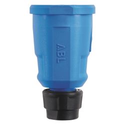 ABL Kupplung Hightech 1580, 250V 16A IP20, Elamid, Blau... ABL-100000075 4011721189055 (Abb. 1)