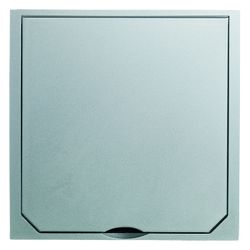ABL Abdeckung BOWA maxi, 112x112mm, Zink-Druckguss, Edelstahl-Optik matt... ABL-1632ESM 4011721061764 (Abb. 1)