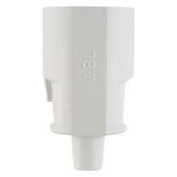 ABL Schutzkontakt-Kupplung Compact 1565, 250V 16A IP20, Kunststoff, Grau... ABL-100000059 4011721188867 (Abb. 1)