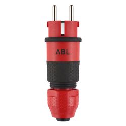 ABL Schutzkontakt-Stecker Professional 1530, 16A 250V IP54, Kunststoff, rot... ABL-100000069 4011721188980 (Abb. 1)